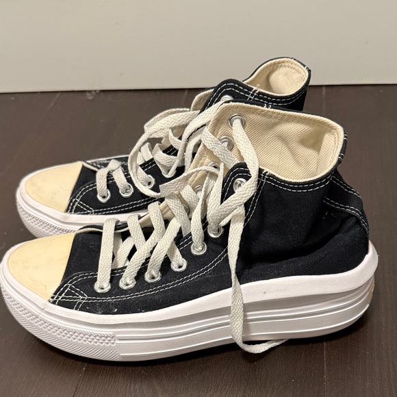 Black and White High-Top sneakers - Converse - Picture 3 of 4